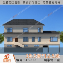 墅图两层别墅图纸农村自建房设计图农村小别墅设计图农村两层小别墅房屋设计图